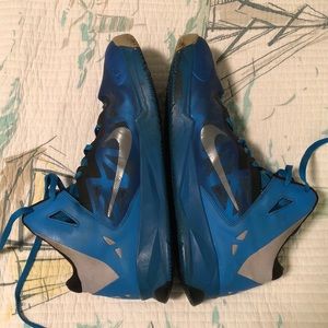 High top blue Nike Sneakers
